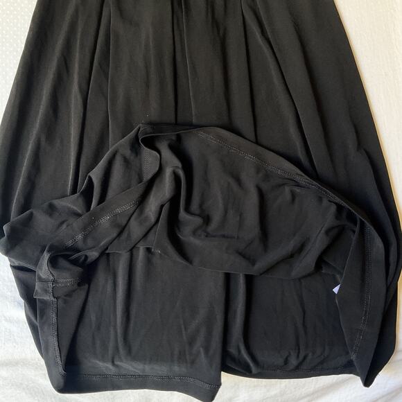 En Focus Studio Women Dress 6 Black Animal Print Fit & Flare Tie Belted - Picture 8 of 9